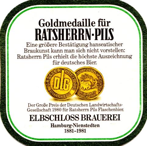 hamburg hh-hh bavaria ratsherrn rundeck 2b (185-goldmedaille 1980) 